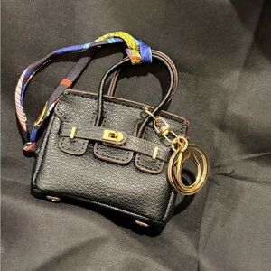 Black Mini bag charm